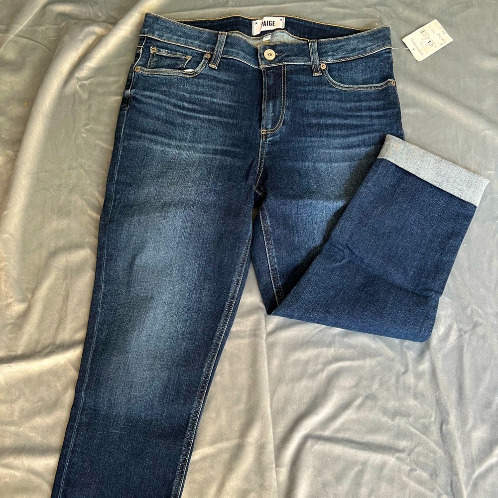 Paige Skyline Skinny Crop Jeans